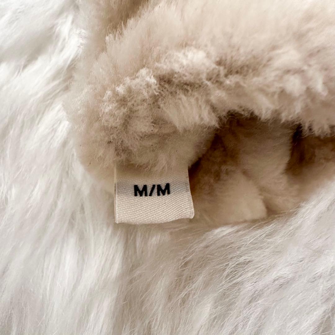 【着用1回】UGG♡アグ　シープスキンシームドグローブ　チェスナット　M 耐水