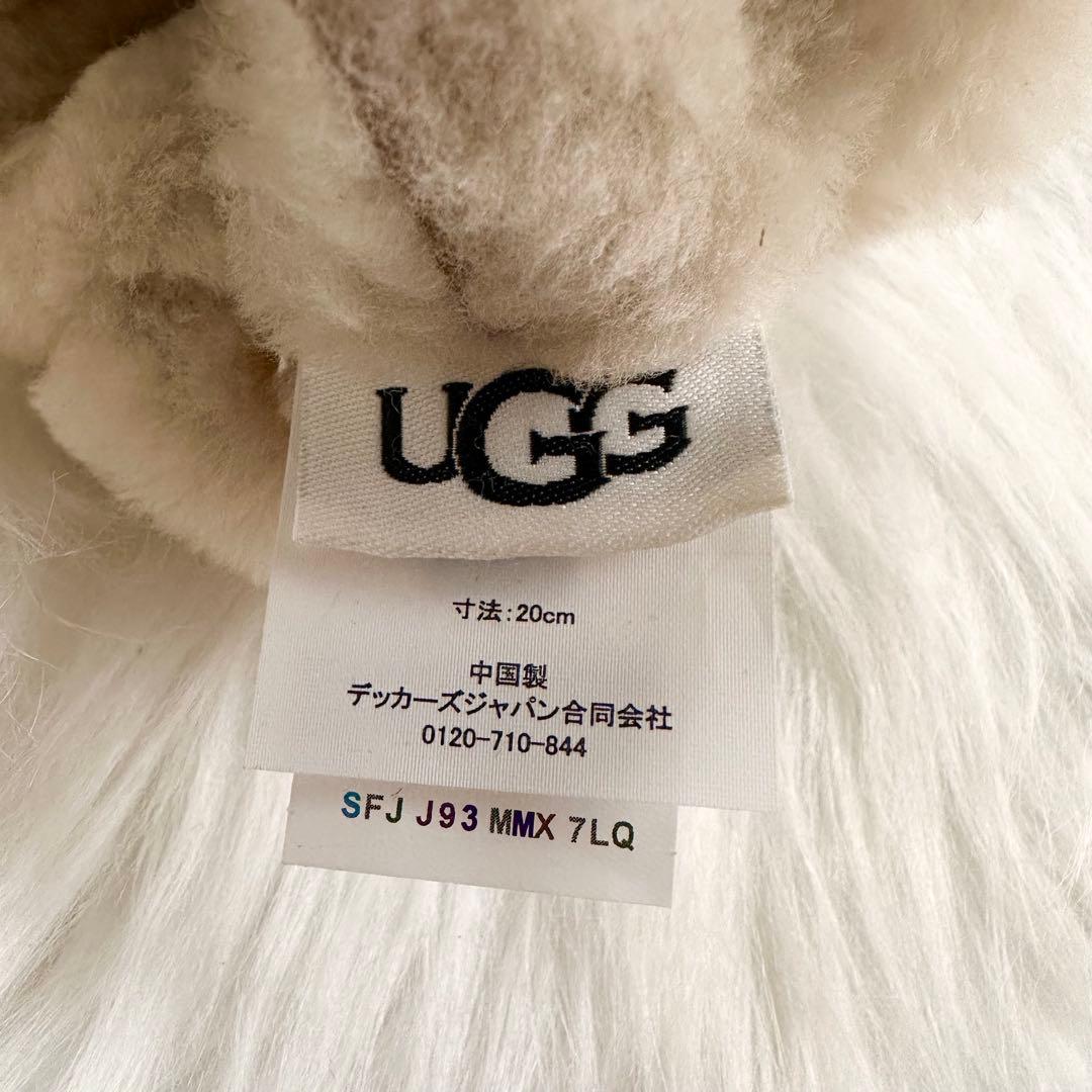 【着用1回】UGG♡アグ　シープスキンシームドグローブ　チェスナット　M 耐水
