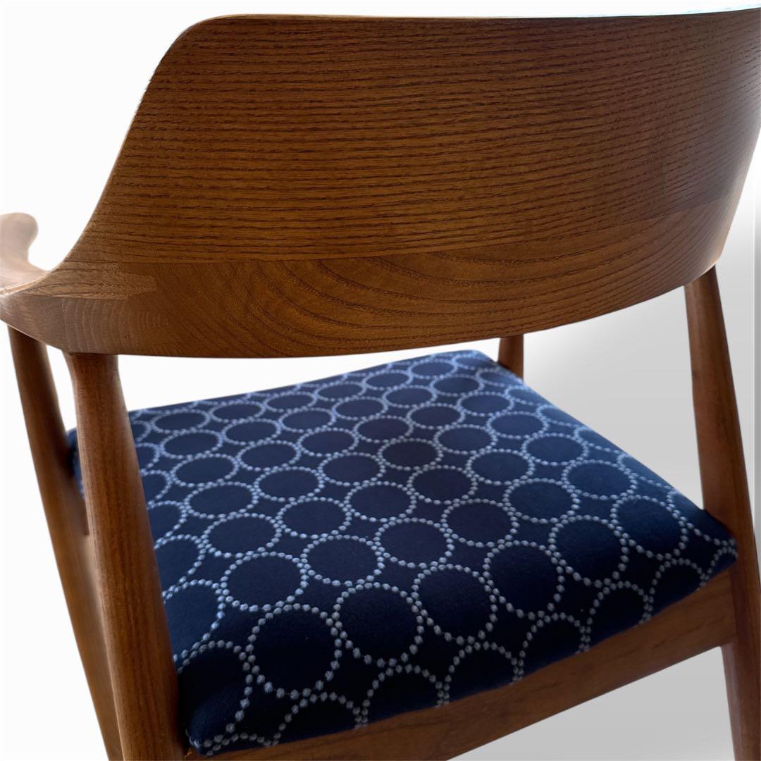 セット割引　2脚【北欧スタイル】ミナペルホネン　生地使用イス　ダイニングチェア