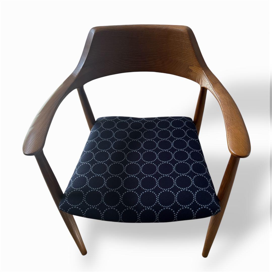 セット割引　2脚【北欧スタイル】ミナペルホネン　生地使用イス　ダイニングチェア