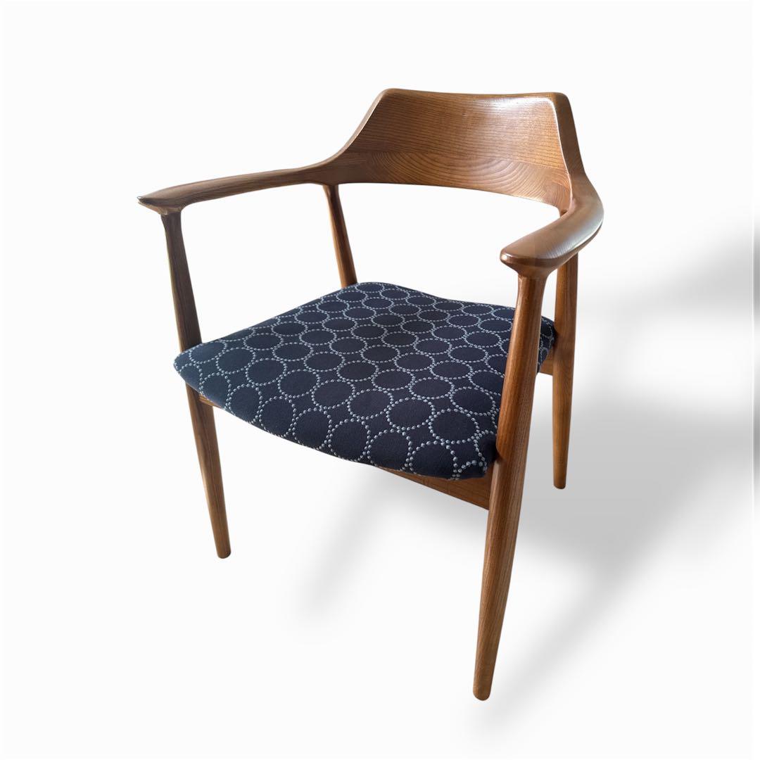 セット割引　2脚【北欧スタイル】ミナペルホネン　生地使用イス　ダイニングチェア