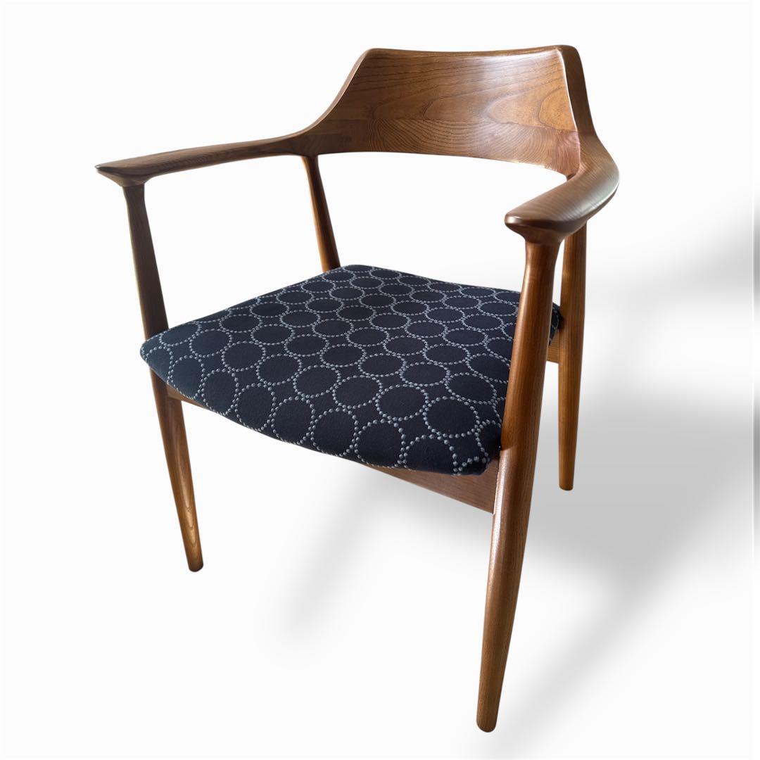 セット割引　2脚【北欧スタイル】ミナペルホネン　生地使用イス　ダイニングチェア