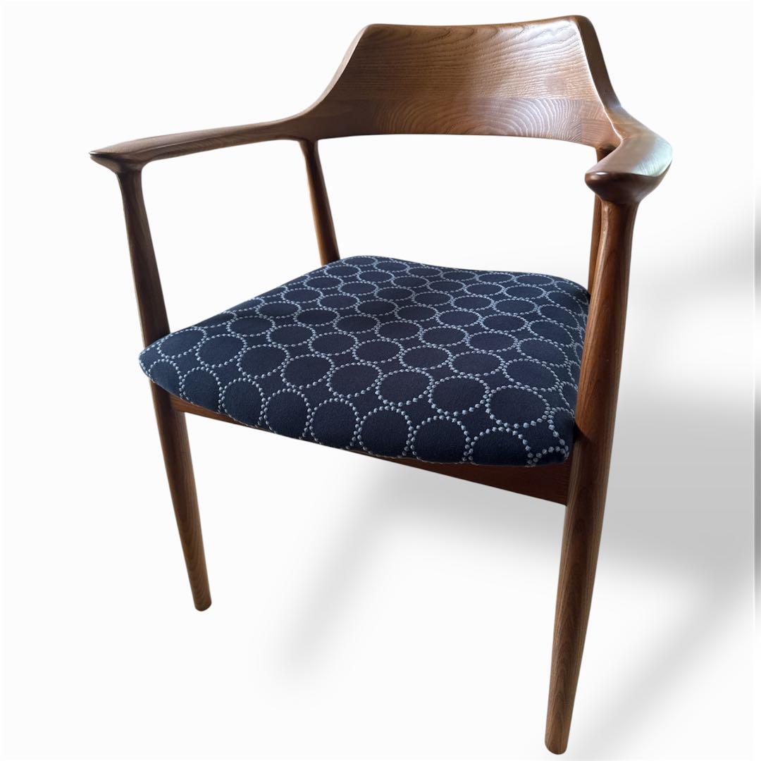 セット割引　2脚【北欧スタイル】ミナペルホネン　生地使用イス　ダイニングチェア