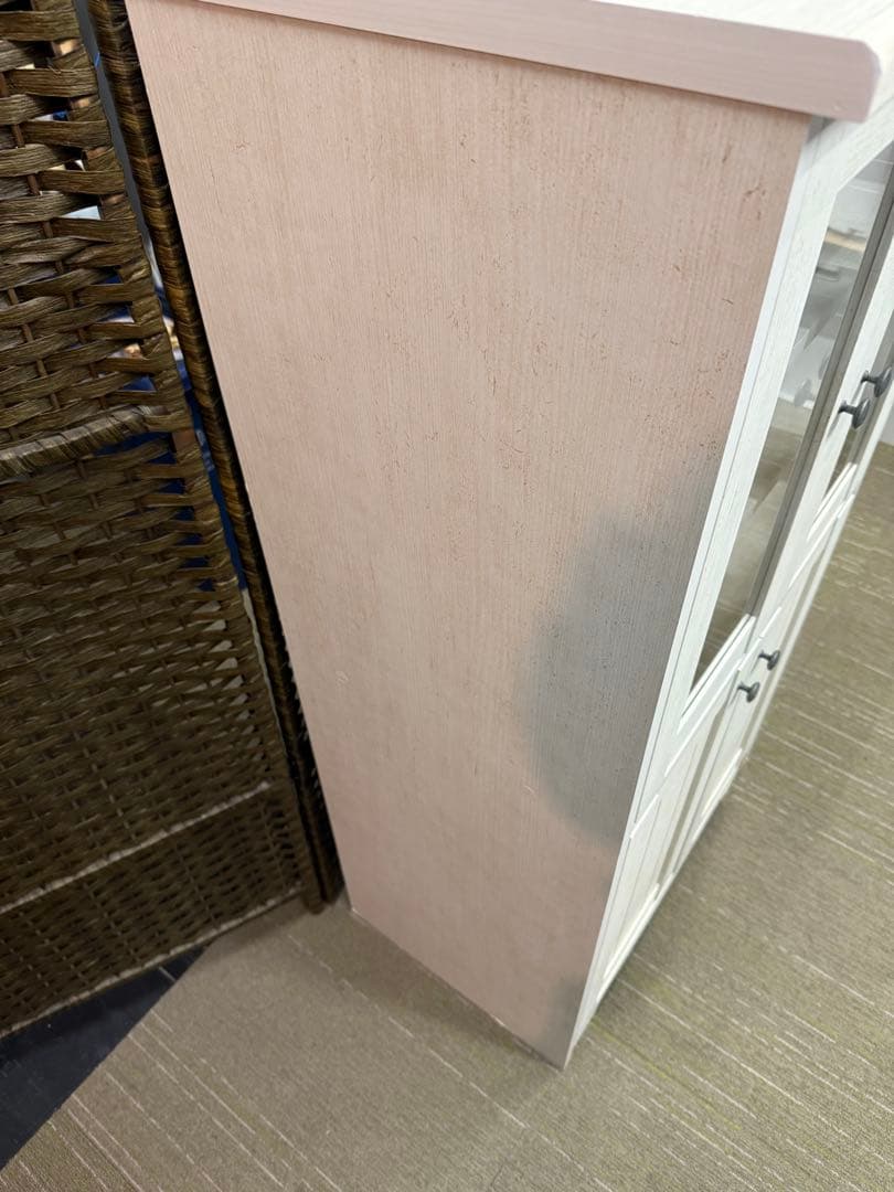 【洗浄消毒作業済】【完成品】ニトリ　キャビネット　リズバレー SLM1260B