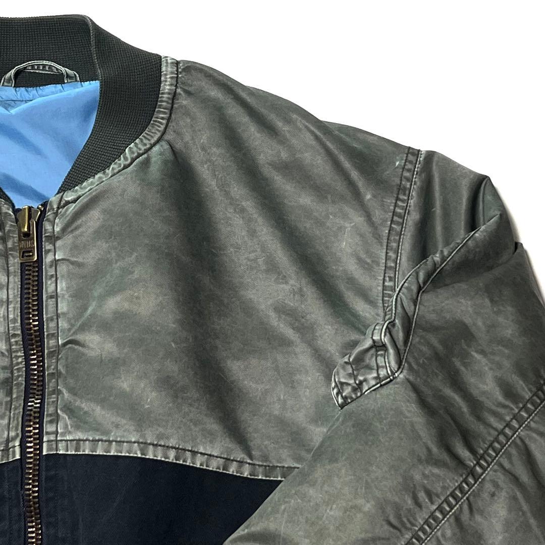 ジャケット・アウター Nigel Cabourn FLIGHT JACKET PIGMENT DYE