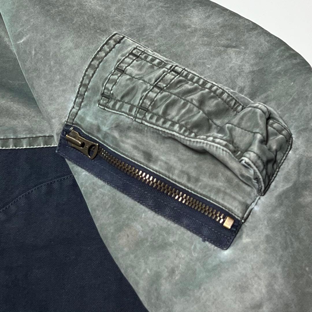 ジャケット・アウター Nigel Cabourn FLIGHT JACKET PIGMENT DYE