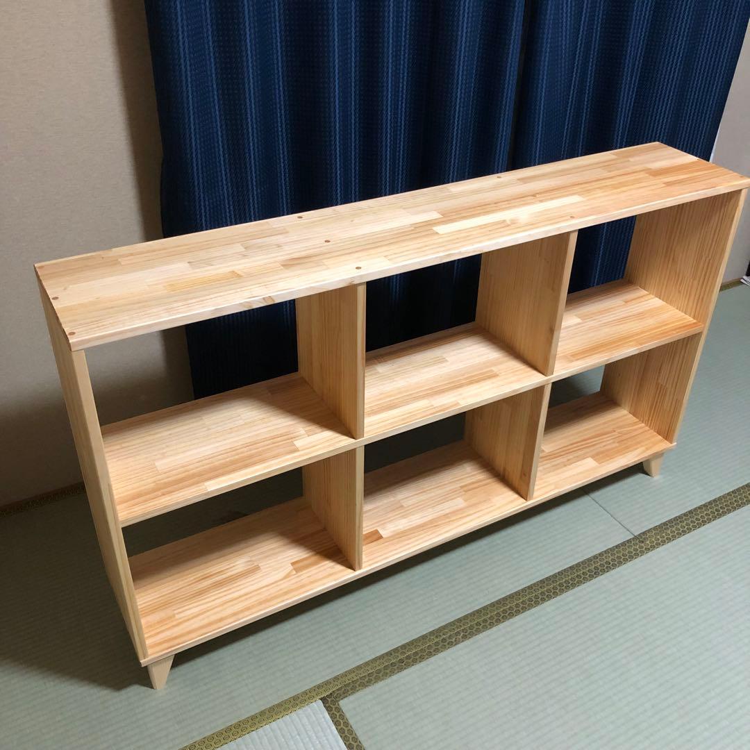 ハンドメイド　脚付き格子棚・ラック　オーダー受け付けます。