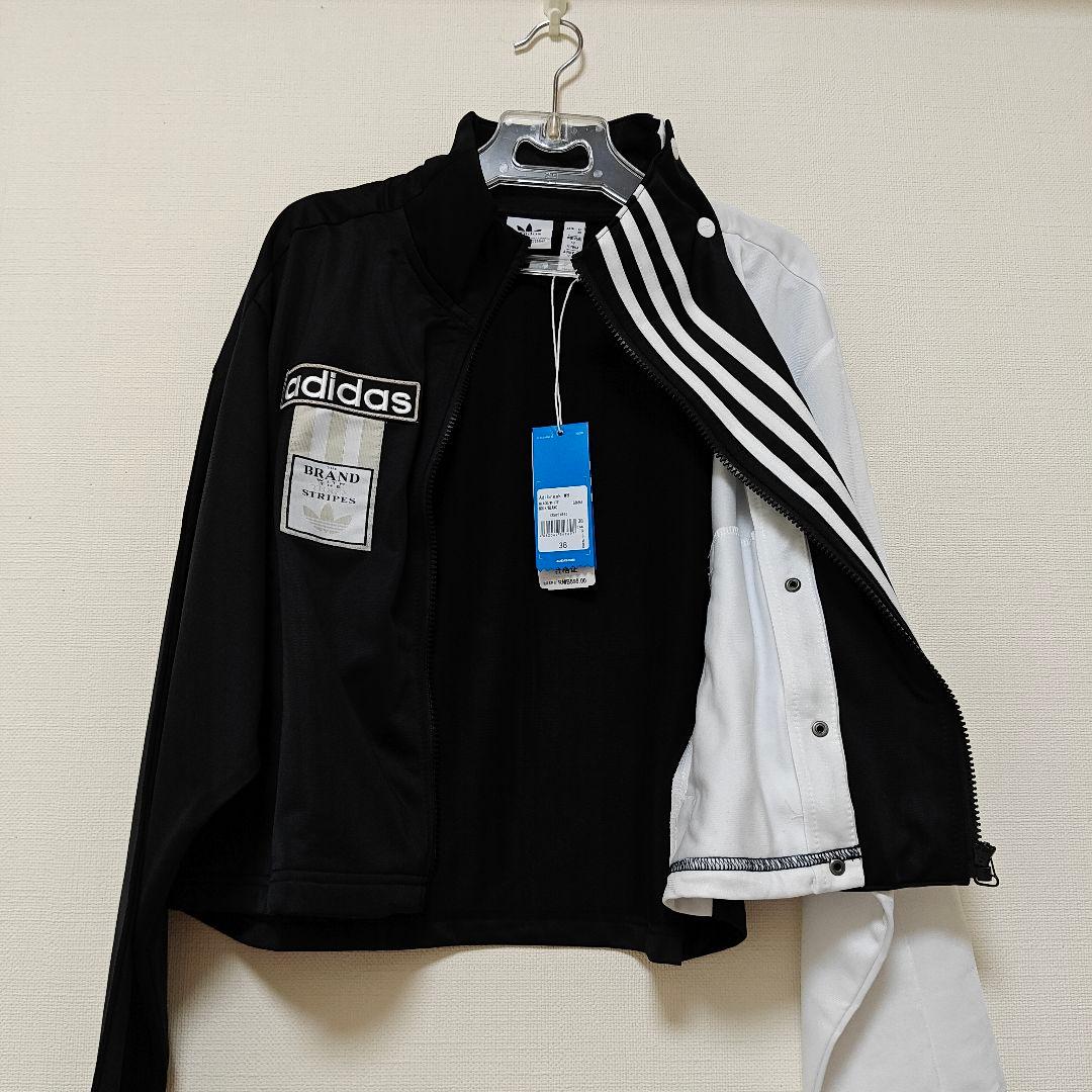 未使用 Adidas ショート丈ジャケット レディース38