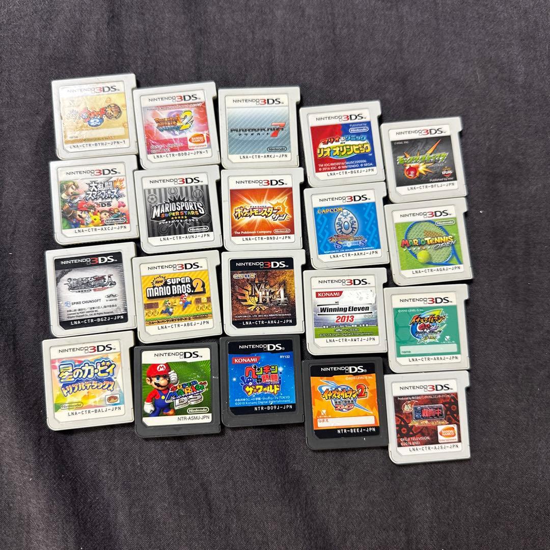 ニンテンドー3DS ゲームソフトセット 欲しいカセットあったら希望額で売ります。