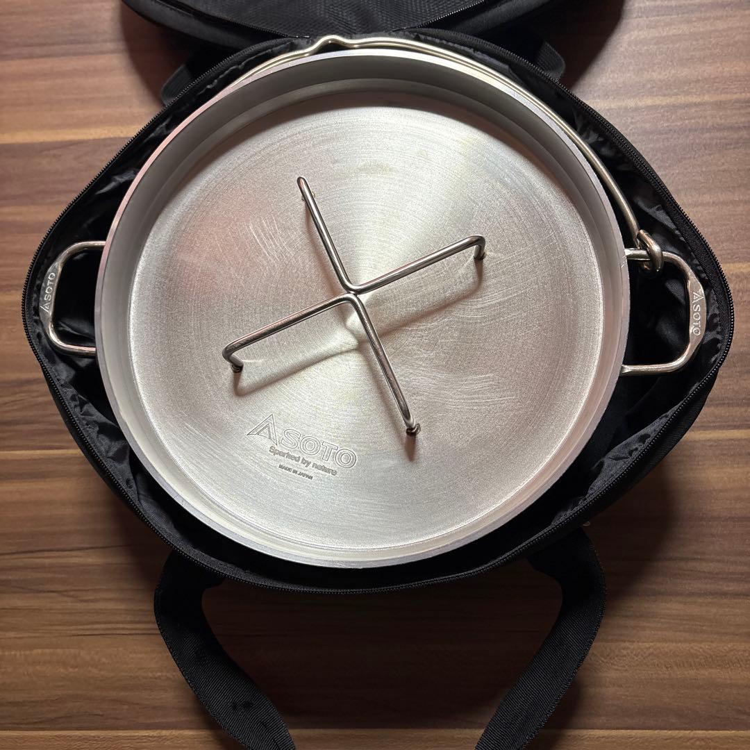 SOTO 12インチステンレスダッチオーブン