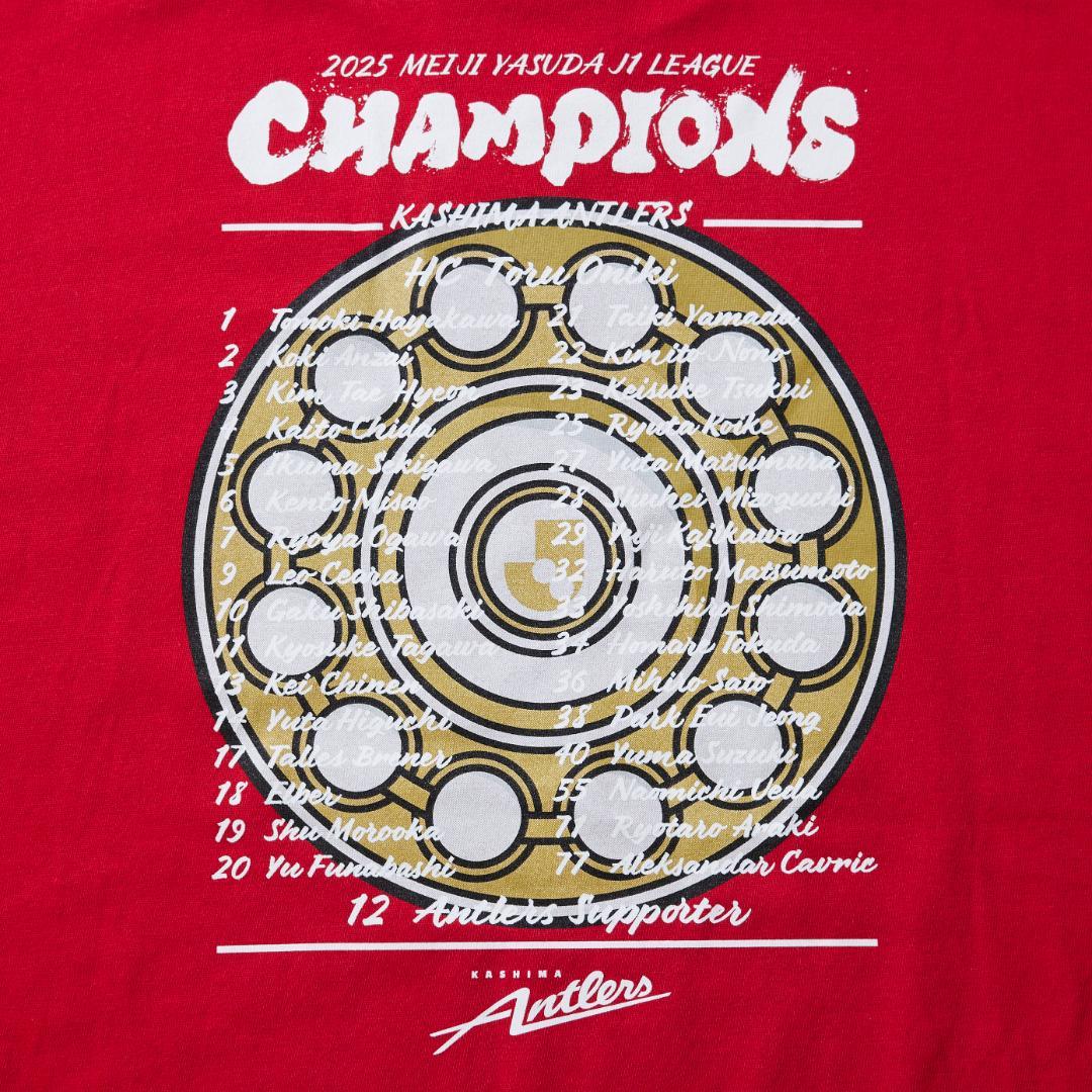 た*様 植田 直通選手のサイン入り「25Ｊ１リーグ優勝記念Tシャツ」