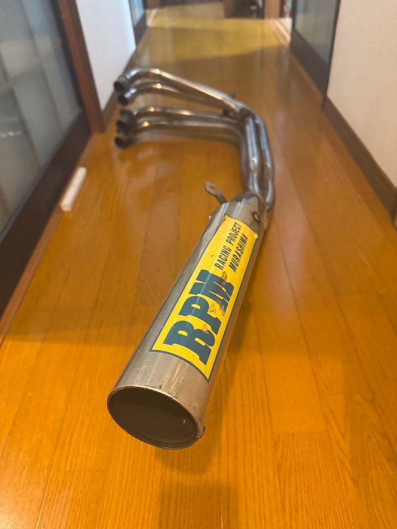 ゼファー400 RPMマフラー