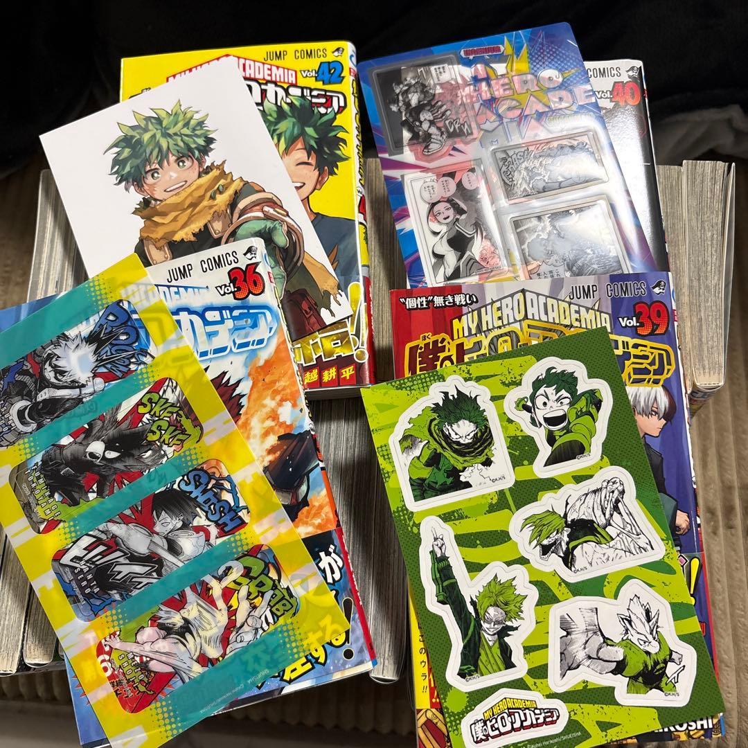 僕のヒーローアカデミア 全巻セット他6冊