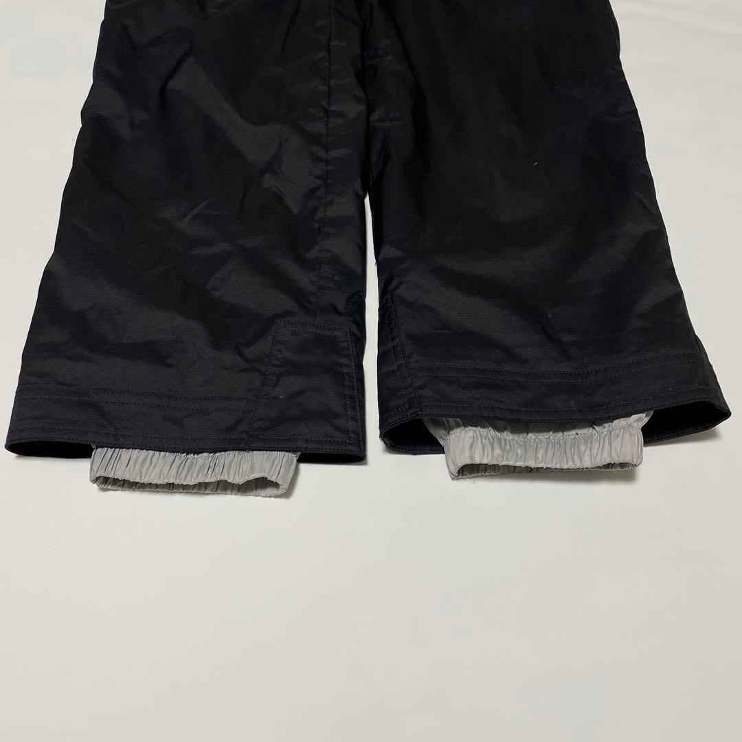 DESCENTE 子供用スキーウェア　上下セット　ライムグリーン&ブラック