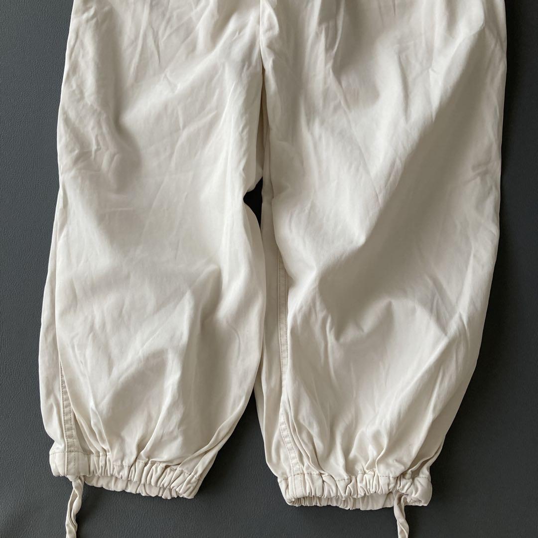 ティッカ　TICCA　パラシュートパンツ　カーゴパンツ　ジョガー　アイボリー