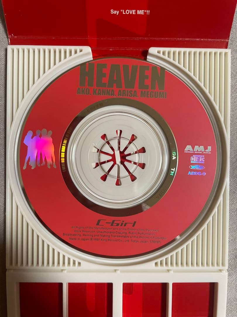 8cm CD HEAVEN C-GIRL 浅香唯カバー 実は歌うま菩薩4人衆だッ