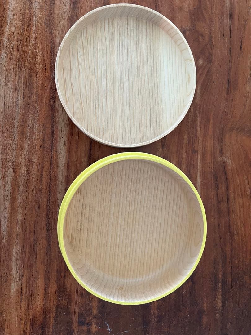 マルニ　フラワーカフェ　お弁当箱　畑漆器店　コラボ　小物入れ