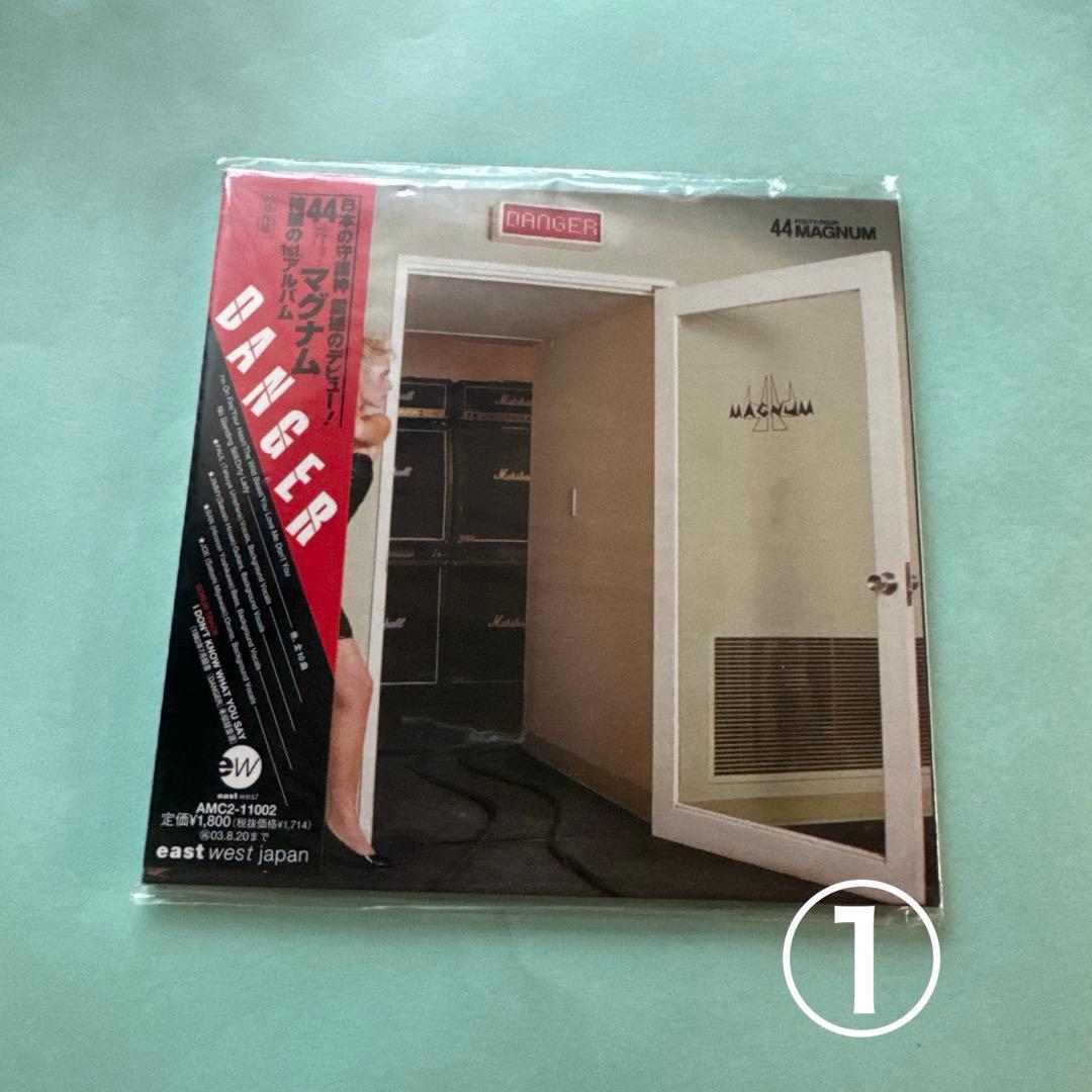 44マグナム／①デインジャー②ストリート・ロックンローラー③アクター