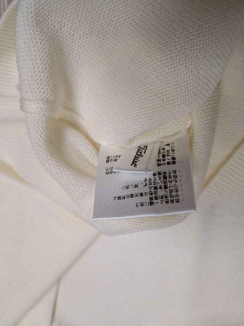 タグ付き Titleist メルセデスベンツ ホワイト セーター Lサイズ