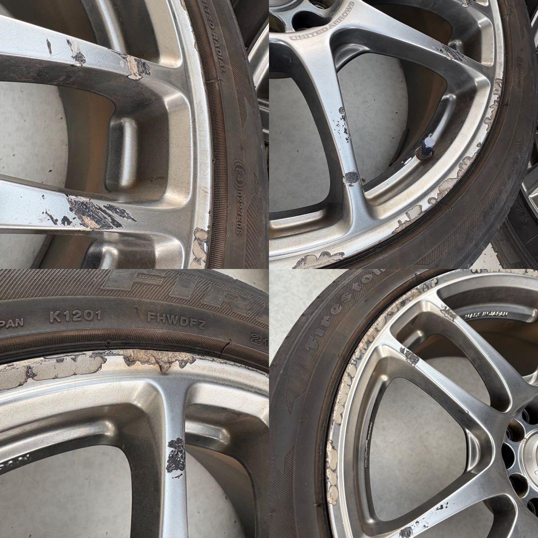 2月末で掲載終了予定 レイズ ユナイテッド アローズWR 17 PCDマルチ