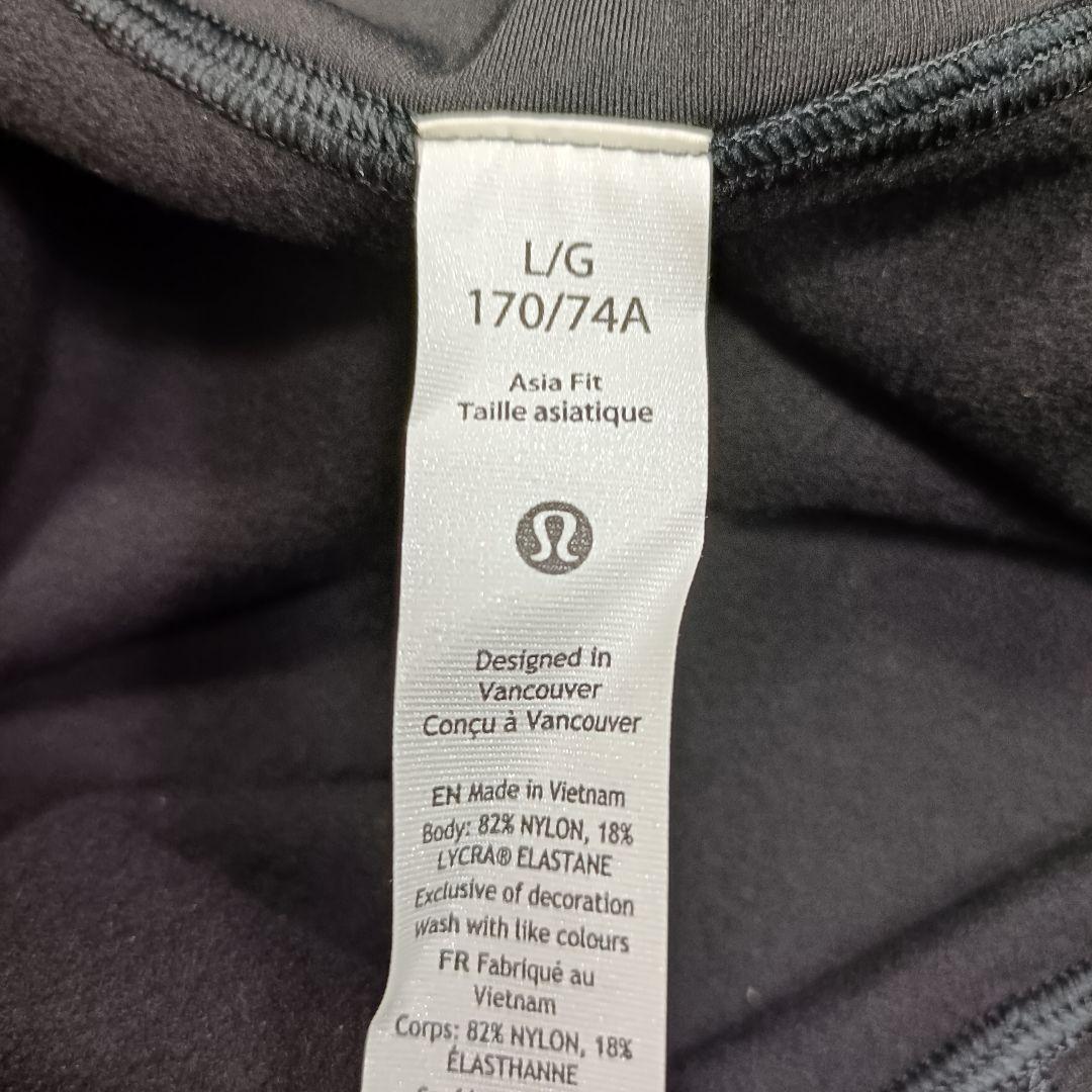 【新品】ルルレモン レギンス L 裏地フリース素材 秋冬用 アジアフィット