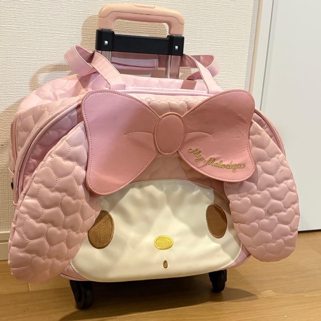 2way マイメロ キャリーバッグ フェイストートバック キャリー ケース