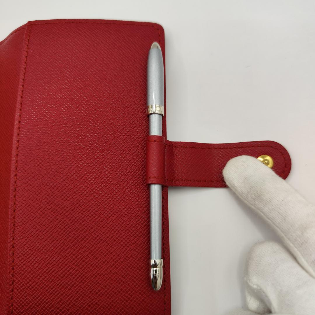 鑑定極美品 ルイヴィトン モノグラム チェリー アジェンダPM 手帳カバー村上隆