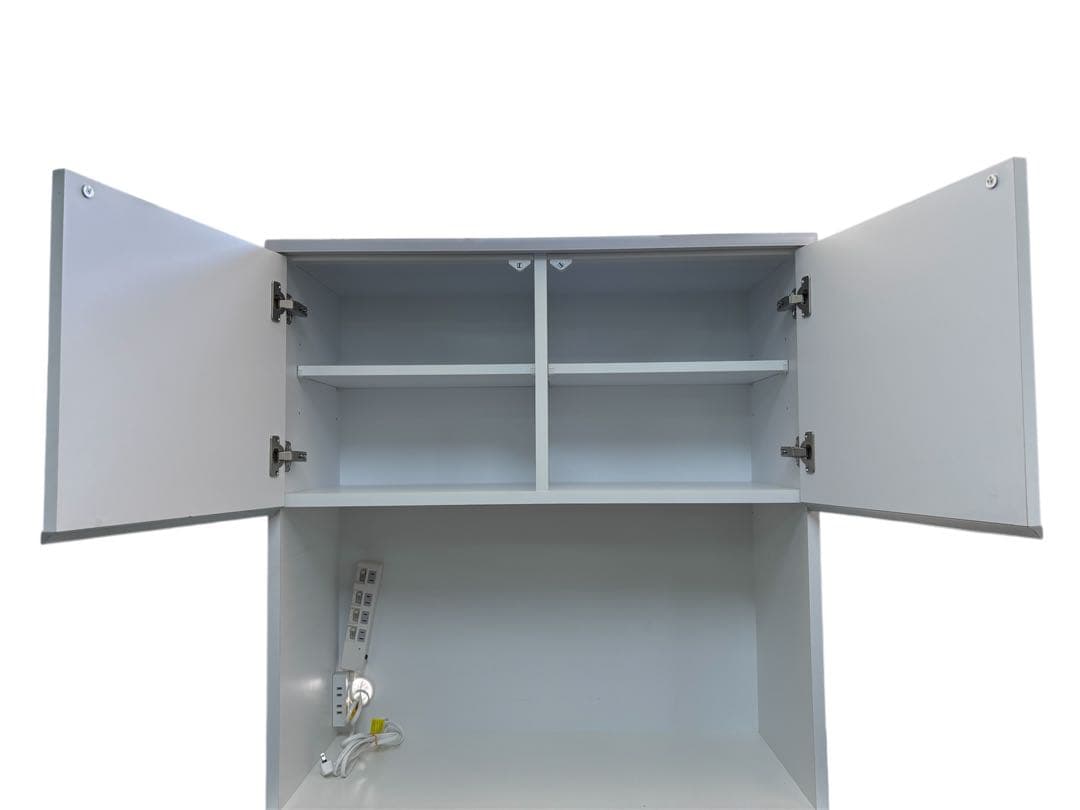 #ホワイト食器棚