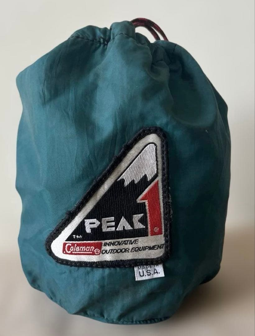 コールマン ピークワン 400 90か91年？製 ストーブ 収納袋付