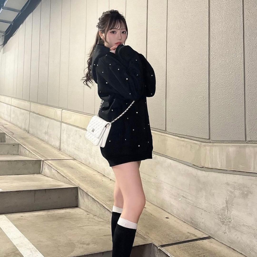 Darich DDロゴビジュージップパーカー BLK