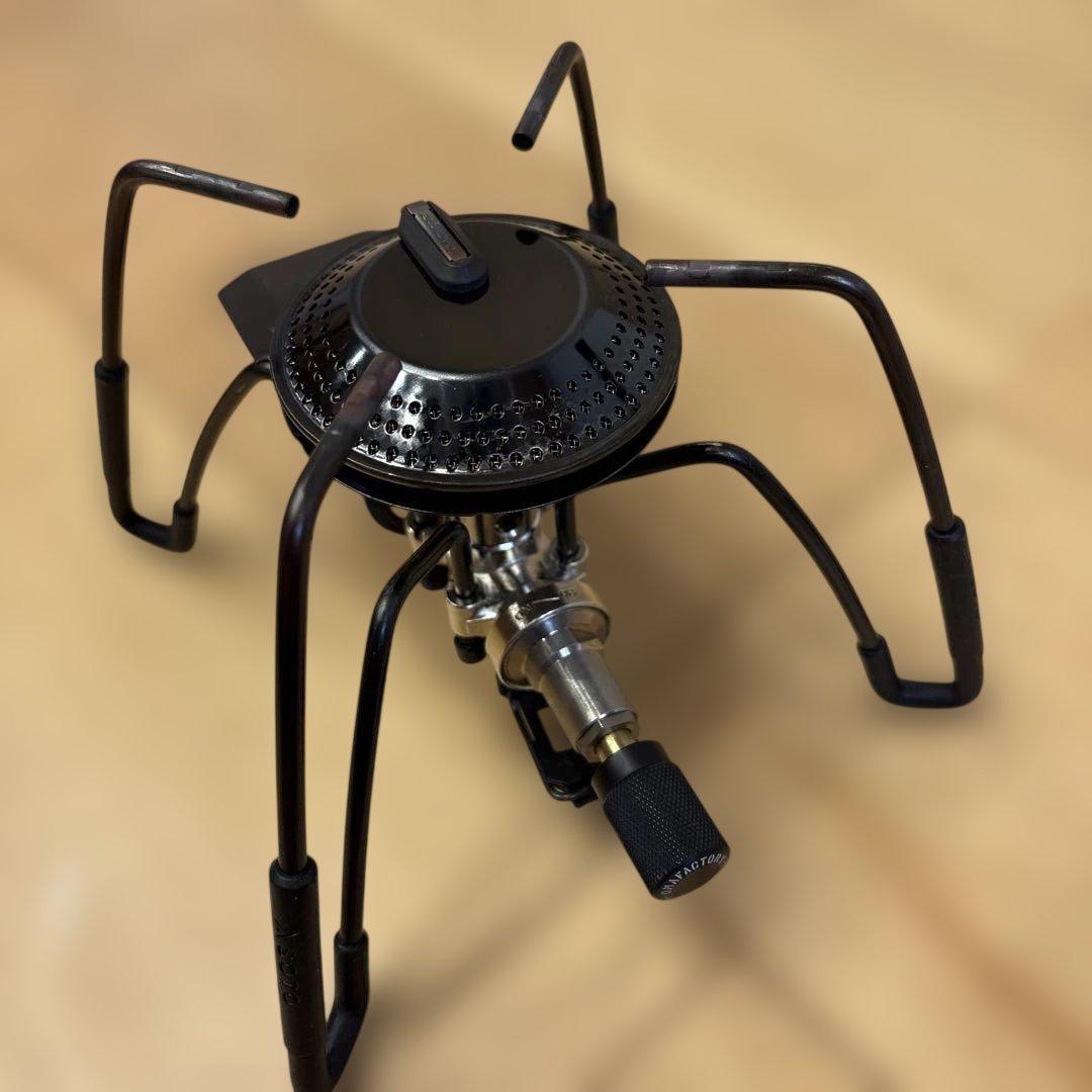 ソト　st340 ソマノゴトク　バーナ、五徳、ケースセット　ブラック