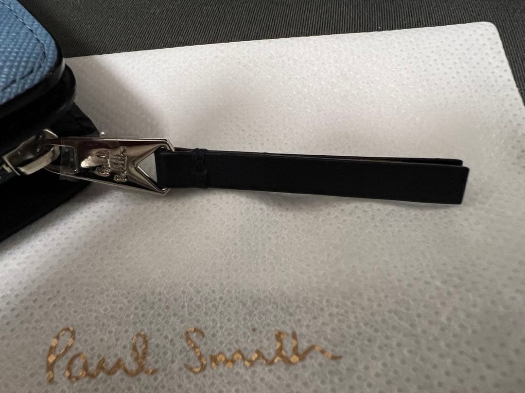 Paul Smith ブライトストライププラー2つ折り財布