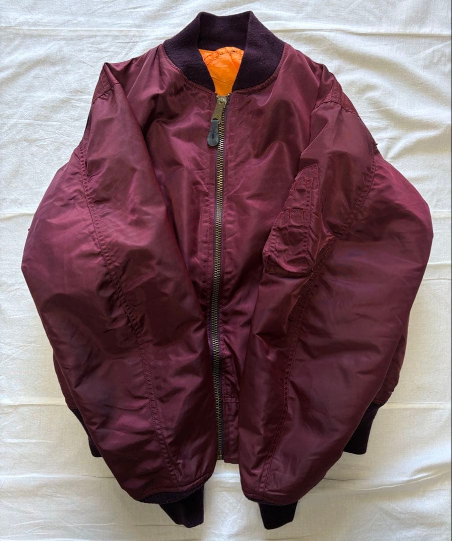 USA製 GREENBRIER グリーンブライヤー MA-1 ボルドー Mサイズ