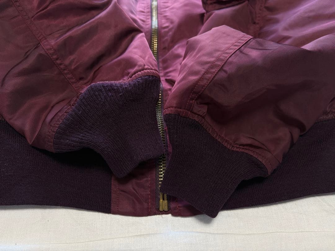 USA製 GREENBRIER グリーンブライヤー MA-1 ボルドー Mサイズ