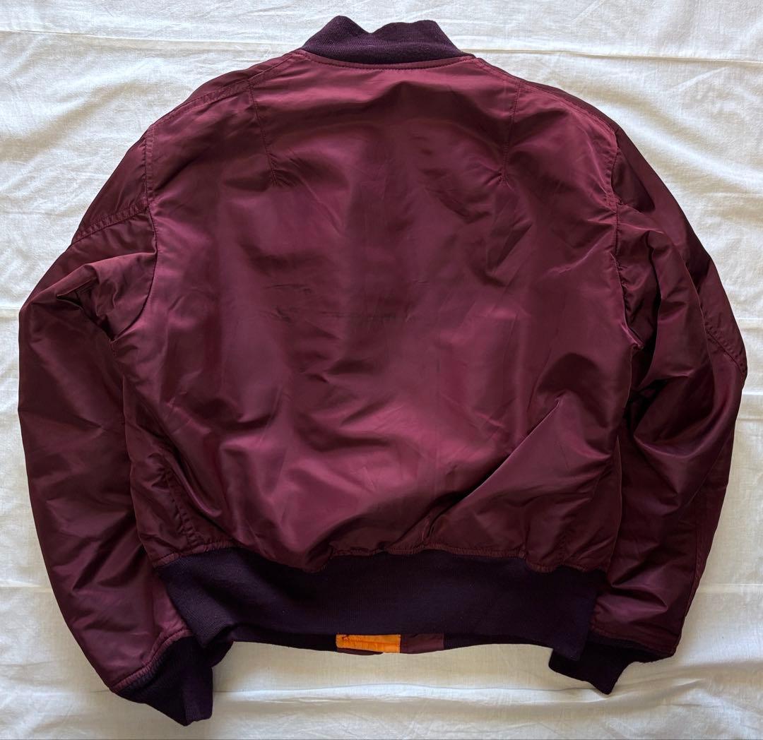 USA製 GREENBRIER グリーンブライヤー MA-1 ボルドー Mサイズ