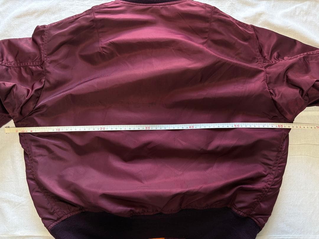 USA製 GREENBRIER グリーンブライヤー MA-1 ボルドー Mサイズ