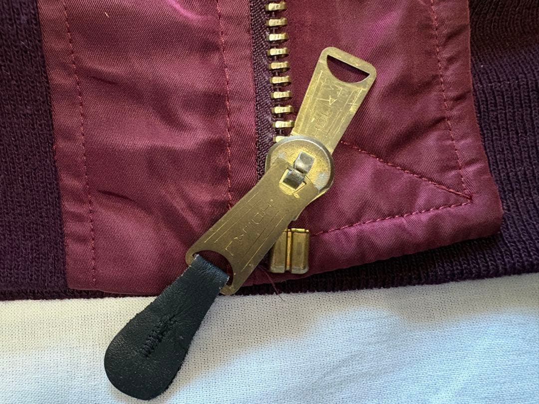 USA製 GREENBRIER グリーンブライヤー MA-1 ボルドー Mサイズ