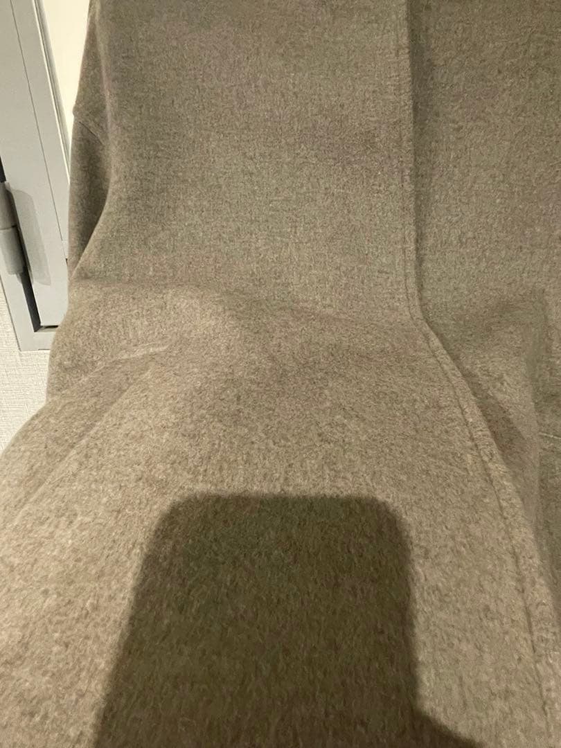 ジャーナルスタンダード　スーパー140ビーバーノーカラーコート