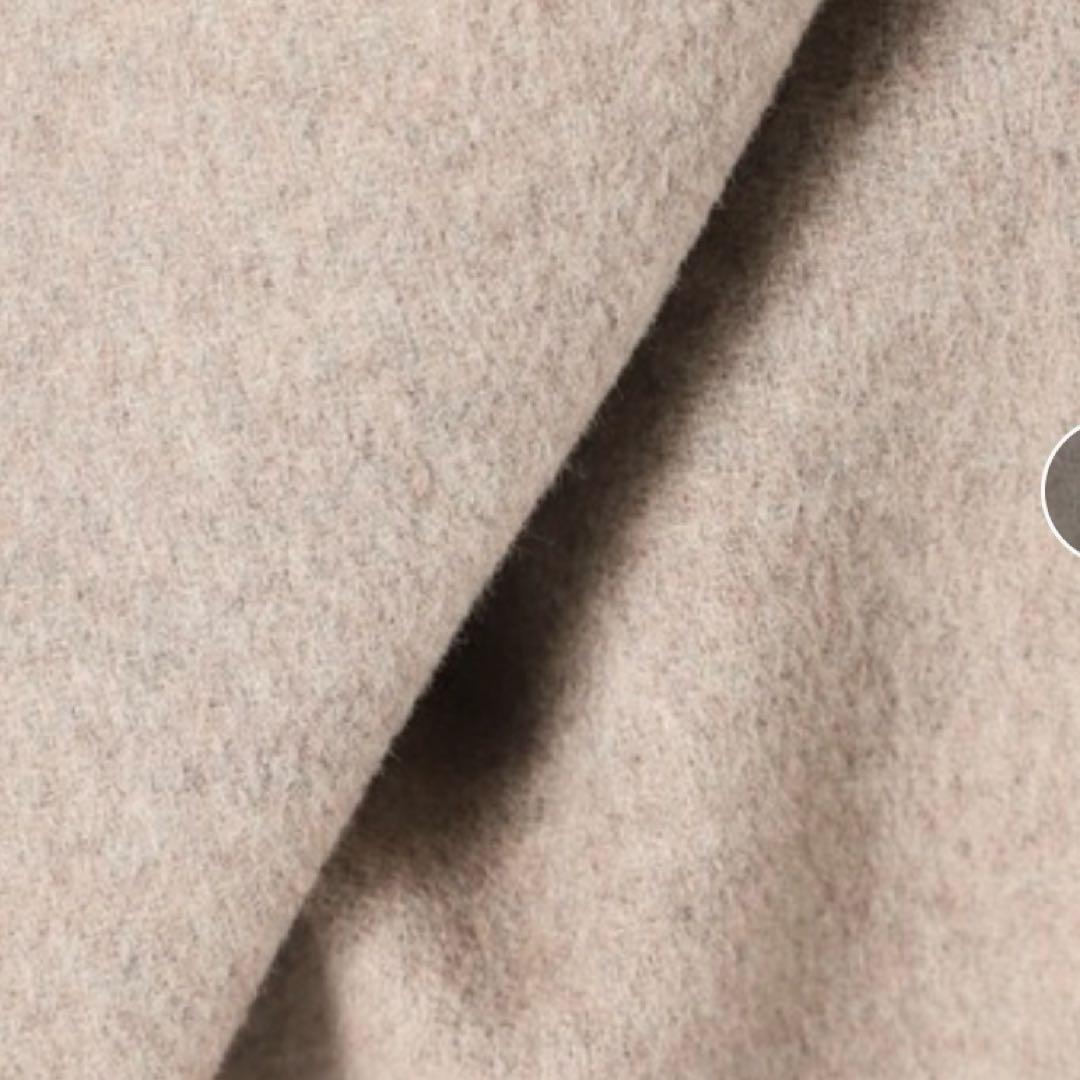 ジャーナルスタンダード　スーパー140ビーバーノーカラーコート