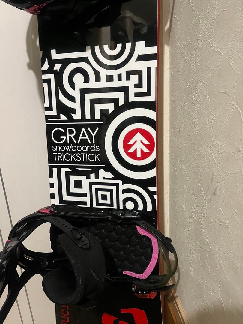 ブーツ付！新品バイン！国産ブランド！GRAY trickstick 151cm