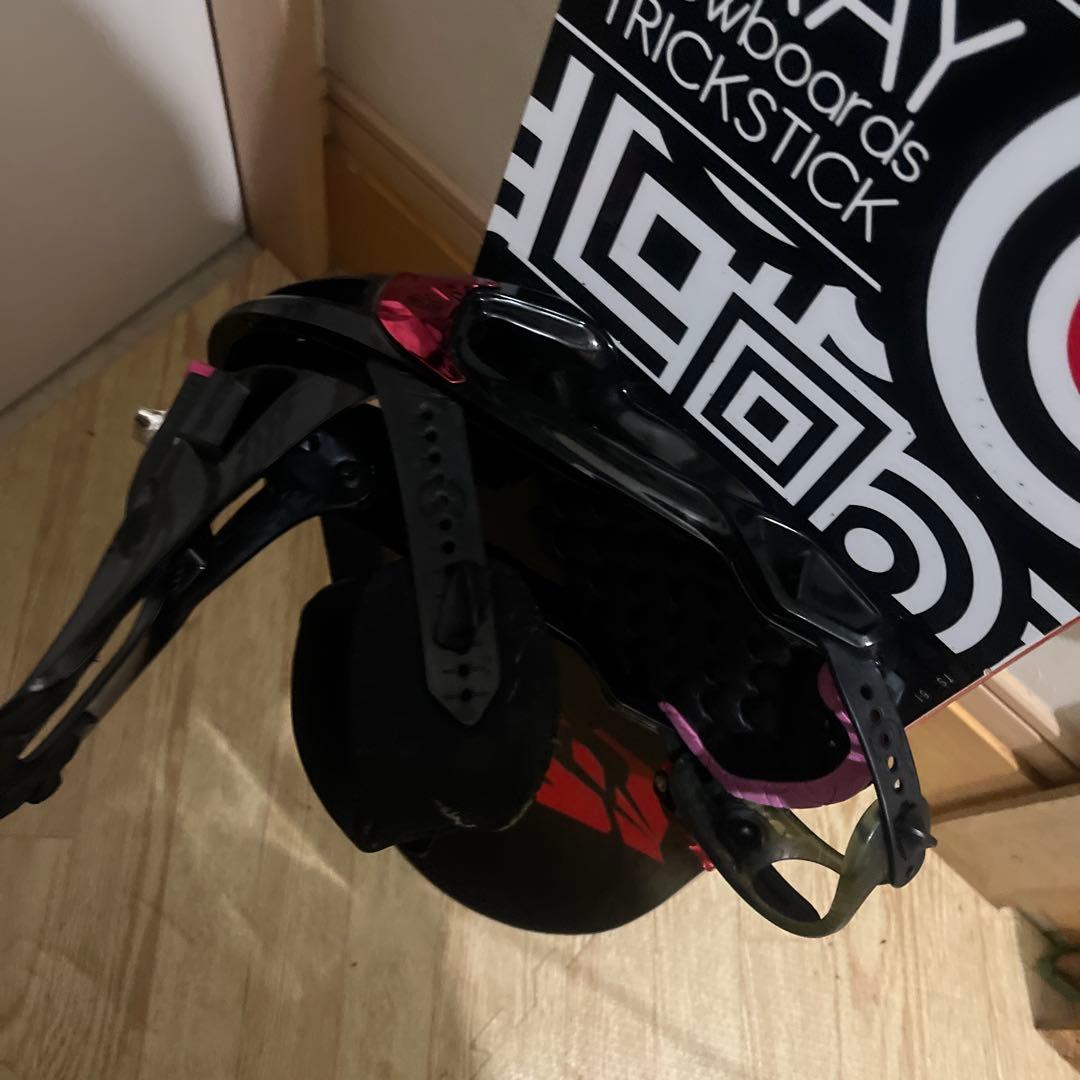 ブーツ付！新品バイン！国産ブランド！GRAY trickstick 151cm