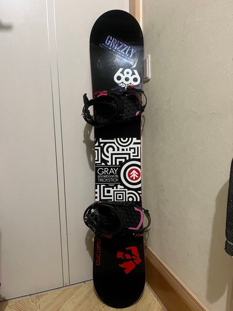 ブーツ付！新品バイン！国産ブランド！GRAY trickstick 151cm