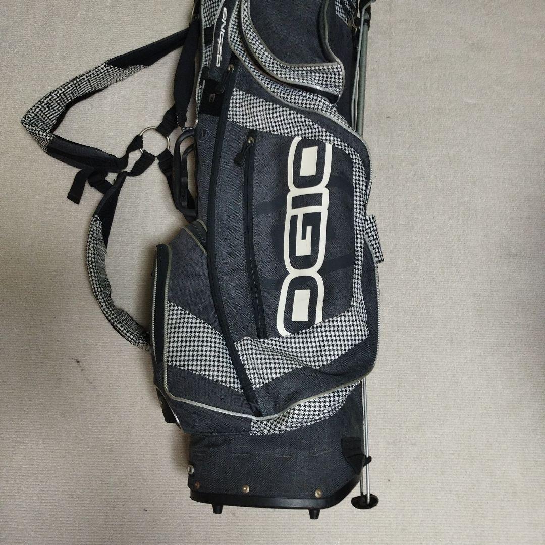 OGIO 8分割スタンド付きキャディバッグ チェック柄