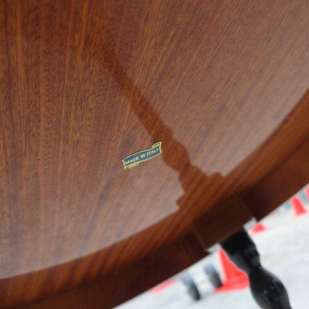 イタリア製 サイドテーブル クラシック 花柄