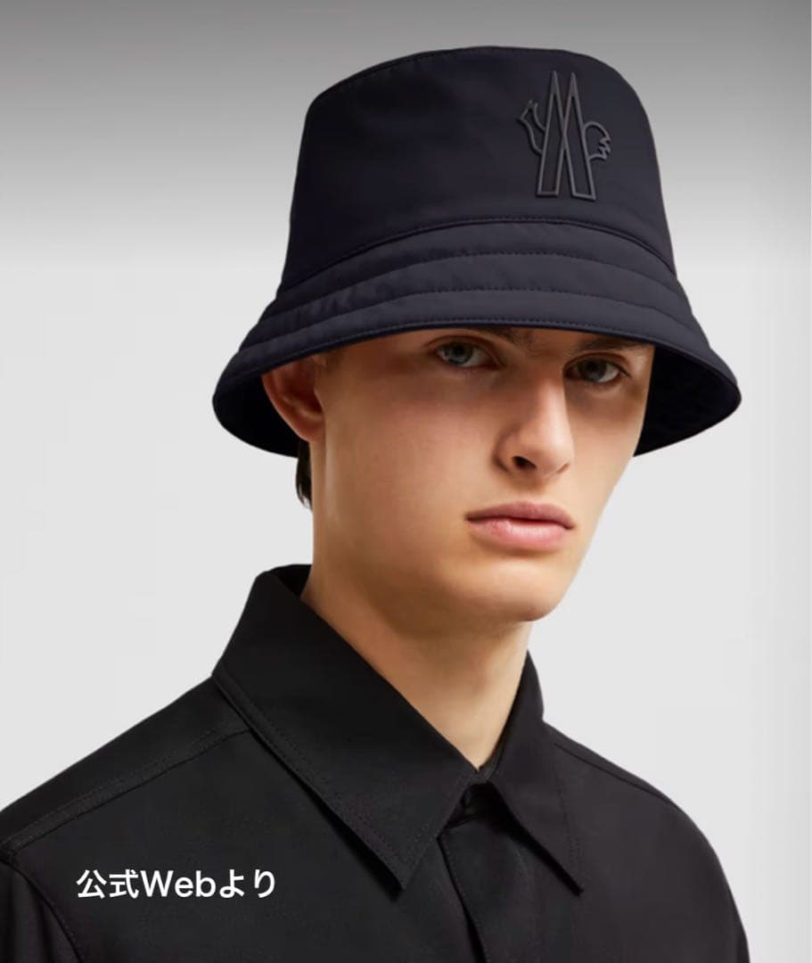 ★新品★MONCLER/モンクレール　バケットハット　ブラック