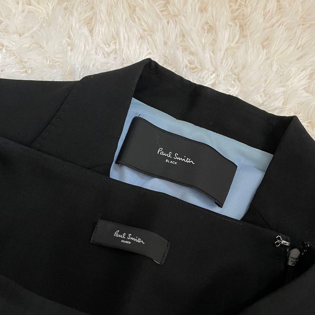 美品　ポールスミス　濃紺　スカートスーツ（シングルボタン）　XL