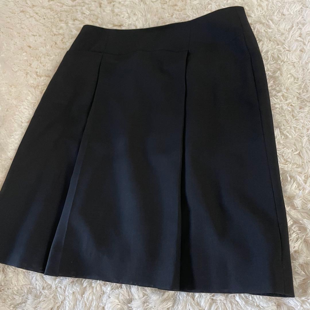 美品　ポールスミス　濃紺　スカートスーツ（シングルボタン）　XL