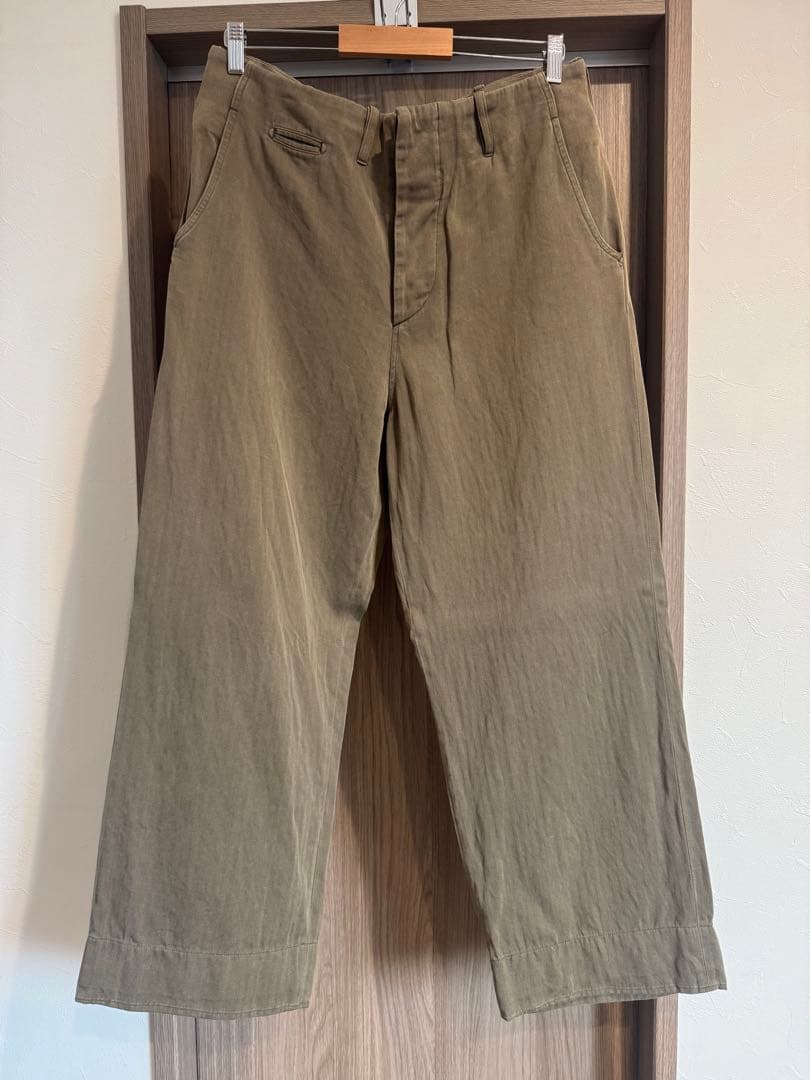 MAATEE&SONS CHINO TROUSER ドゥルン サイズ3