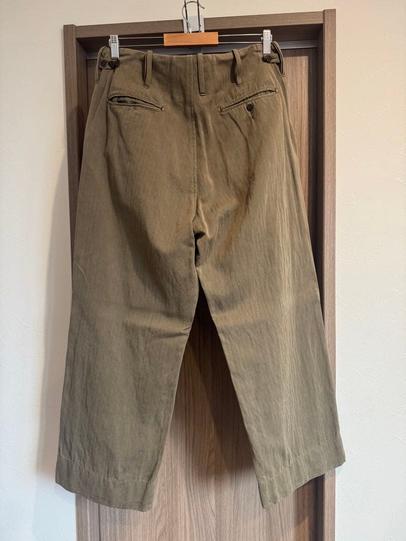 MAATEE&SONS CHINO TROUSER ドゥルン サイズ3