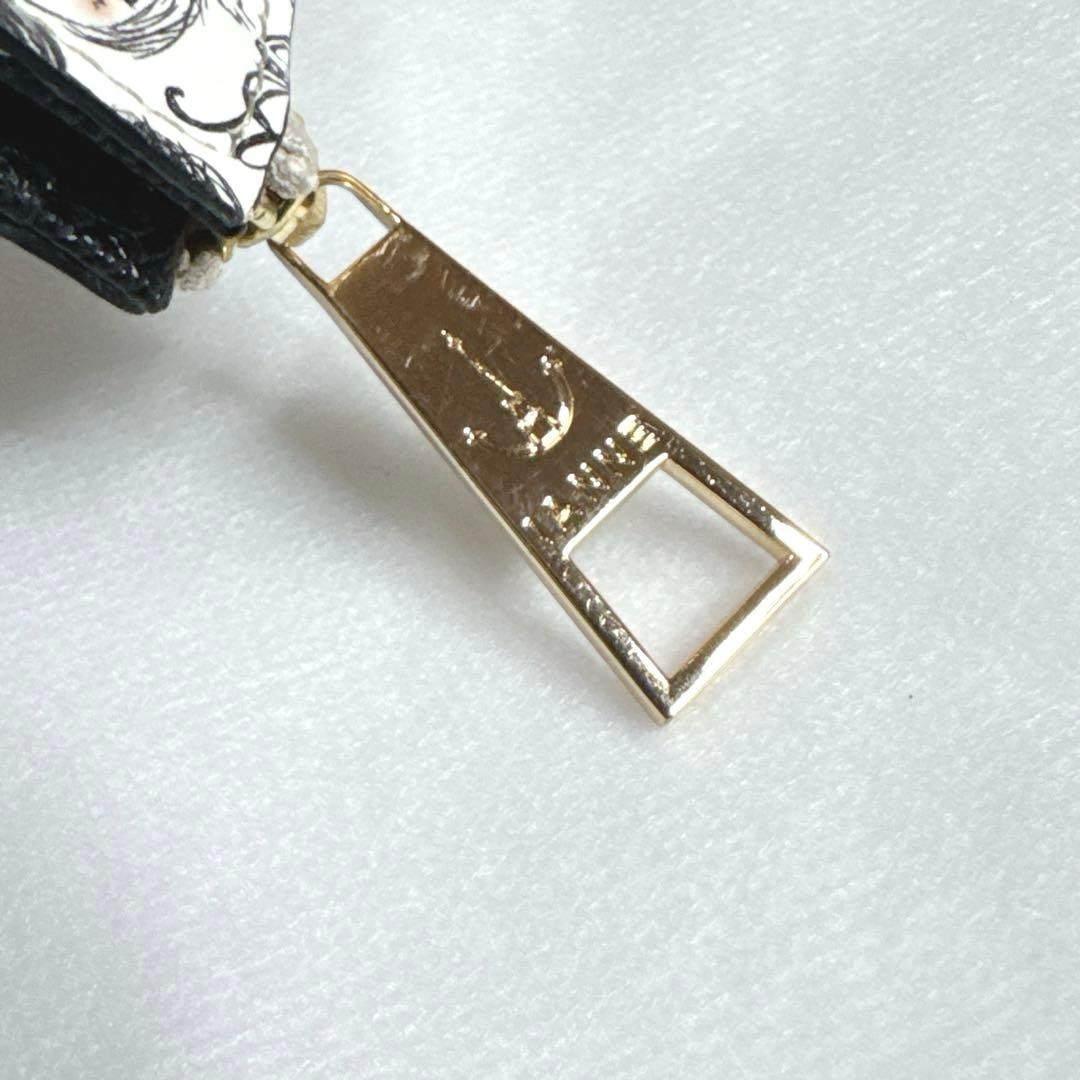 【極美品】IANNE イアンヌ　パル　face ファスナー　折り財布